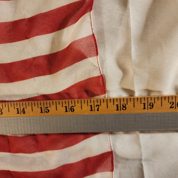 AMERICAN SUMMER CLOTHING CO. AMERICAN FLAG XL TEE & SCARF - Picture 9 of 10
